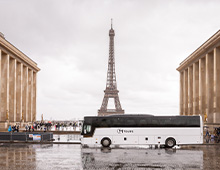 Transport en autocar CM Tours à Paris