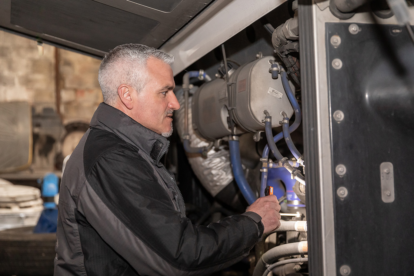 Maintenance pour service de location d'autocar avec chauffeur